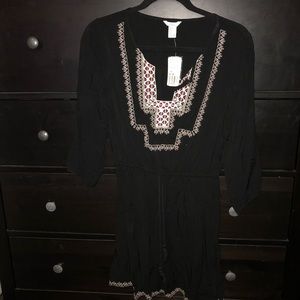 Brand New Boho Dress Black